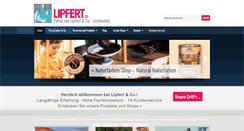 Desktop Screenshot of lipfert.de